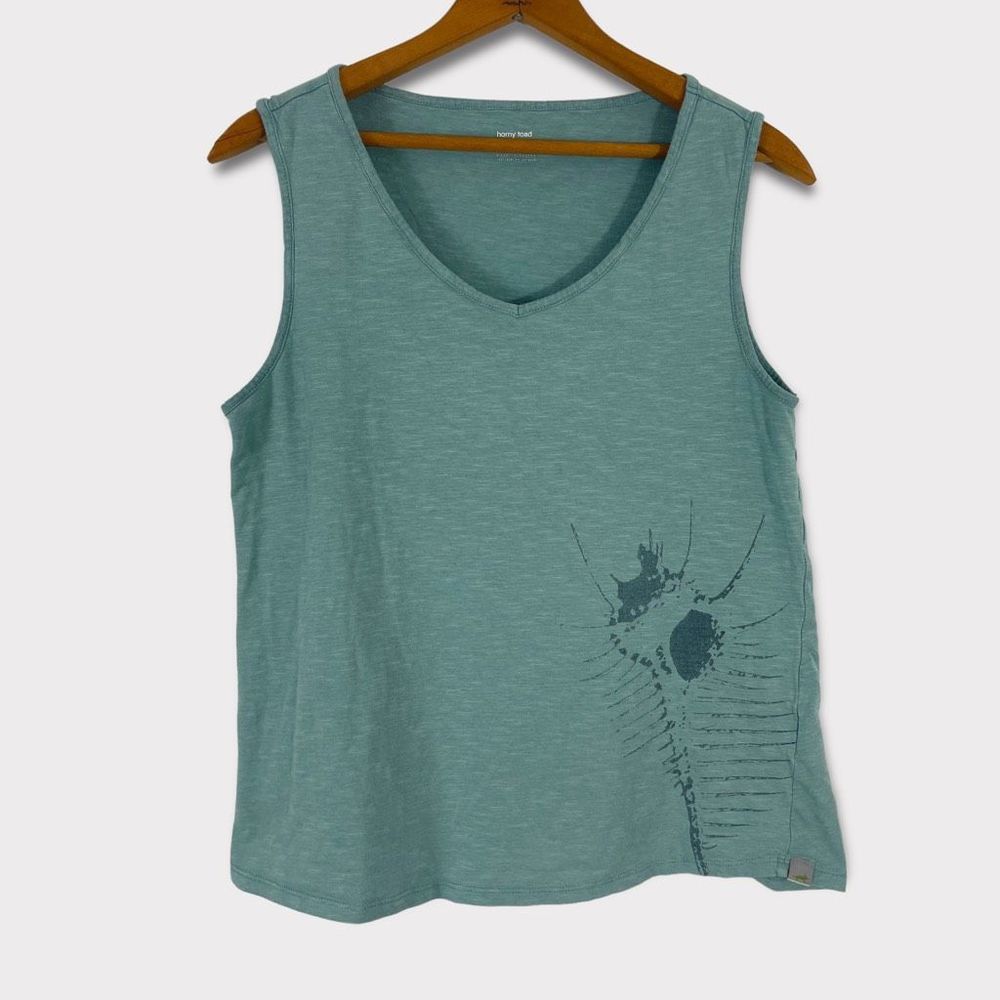 Horny Toad Teal Tank Top